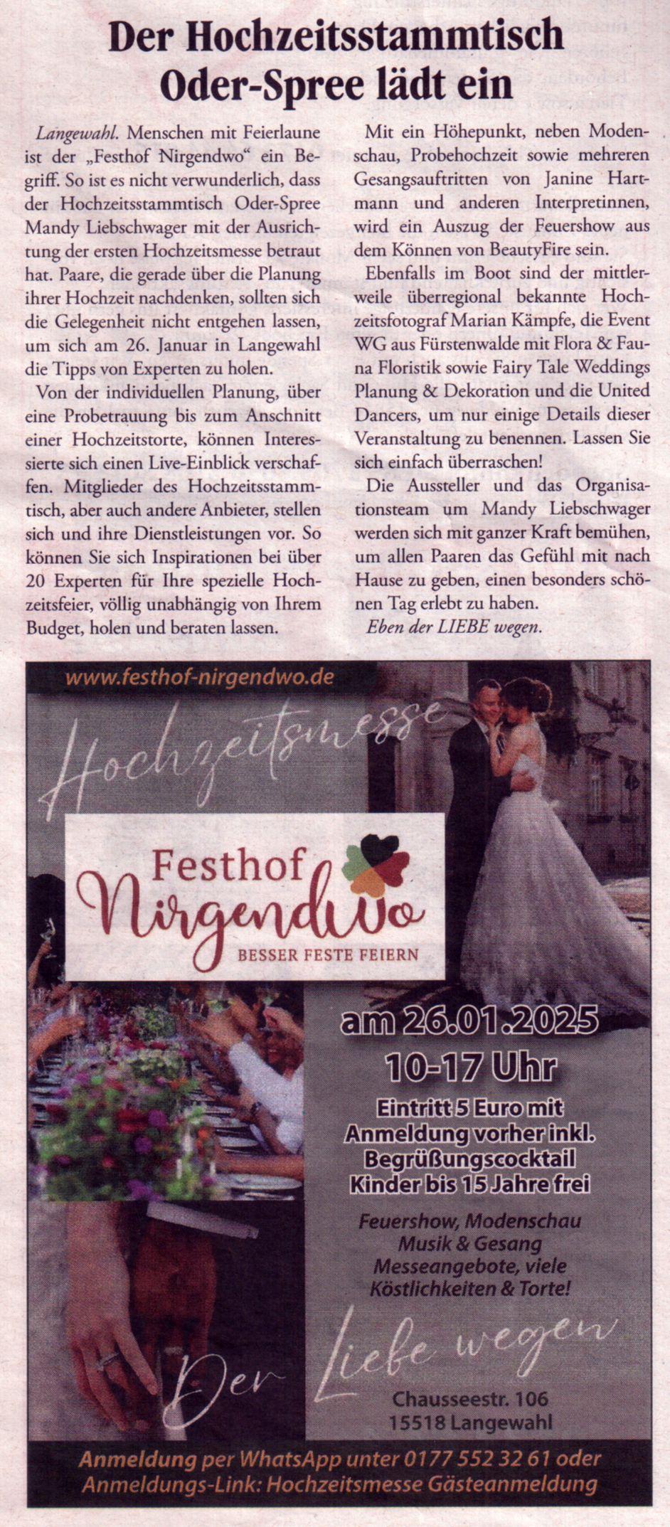 Scan aus FW - Hauke Verlag