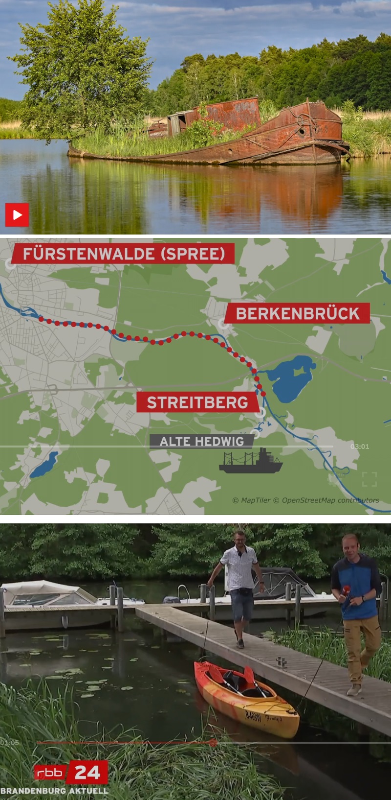 Foto/Screen-Shot RBB-Sendung