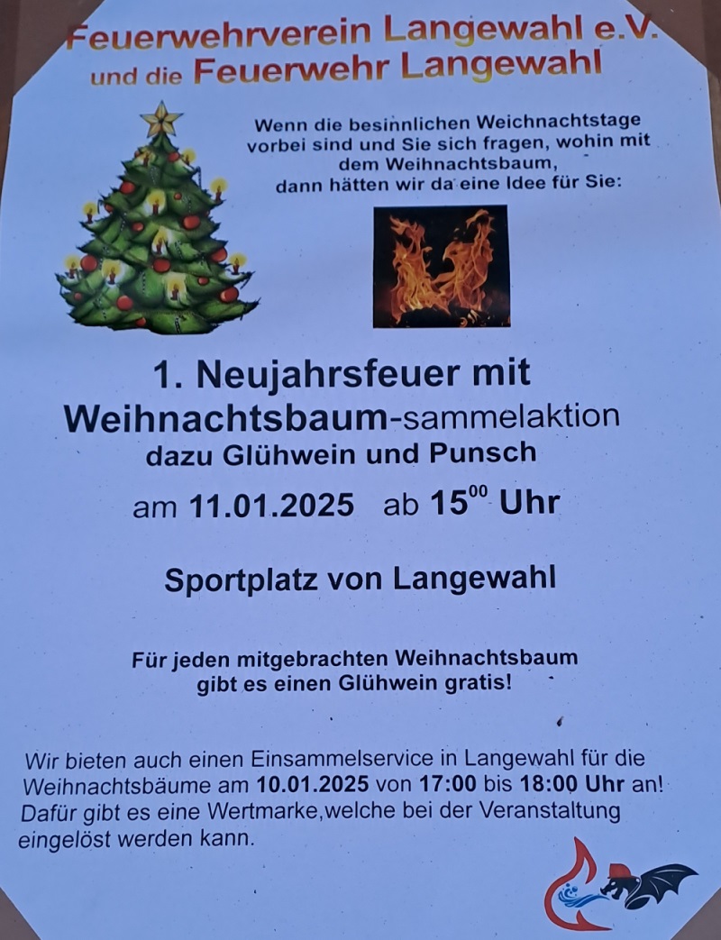 Scan der Einladung